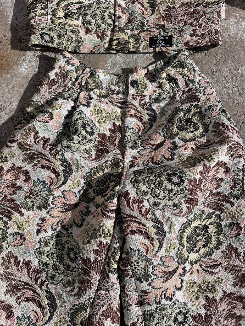 Moroccan hand made unique flower Carpet set UNISEX