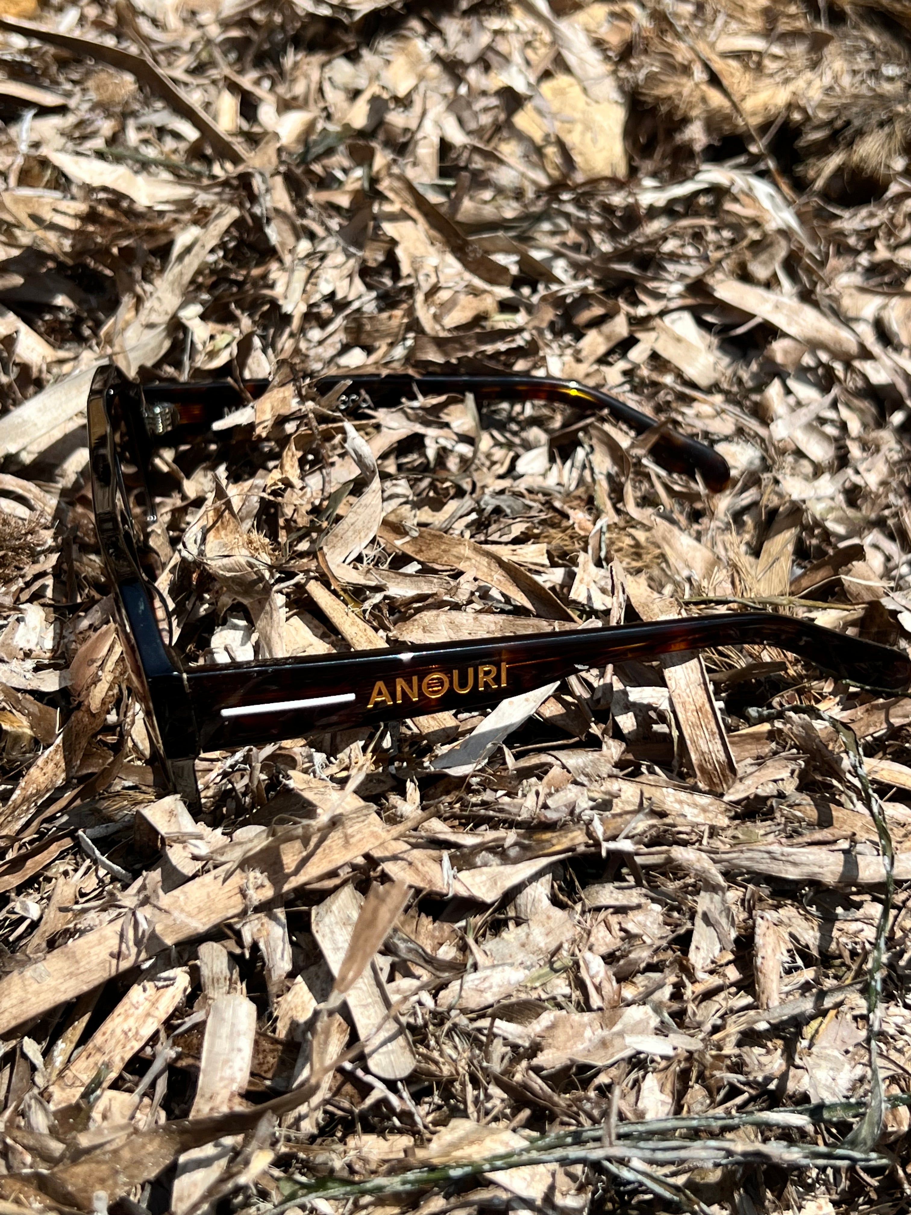 Atlas Collection Brown Sunglasses , Handmade in Morocco, Premium Lightweight Frames with a Warm Earth-Tone Modern Design