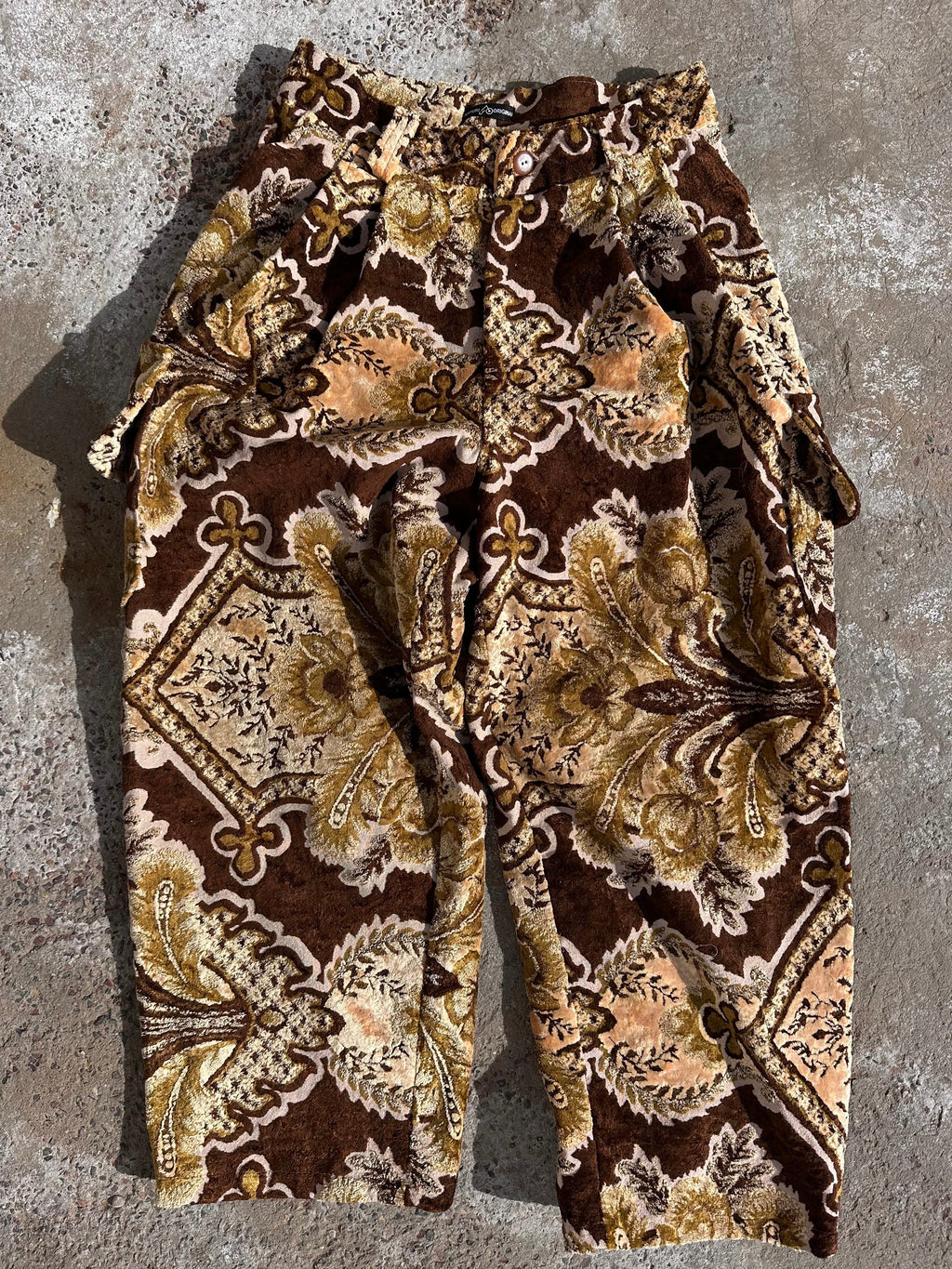 Moroccan hand made unique burlap and brown Carpet and burlap set UNISEX