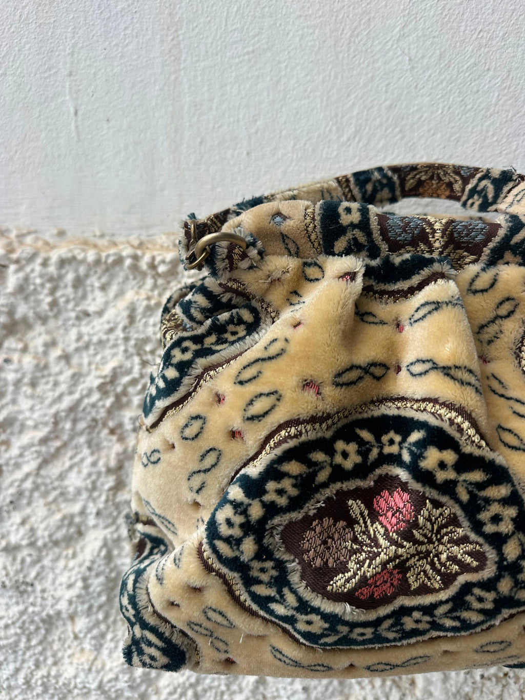 Anouri Original Royal yellow Carpet Wrist Bag
