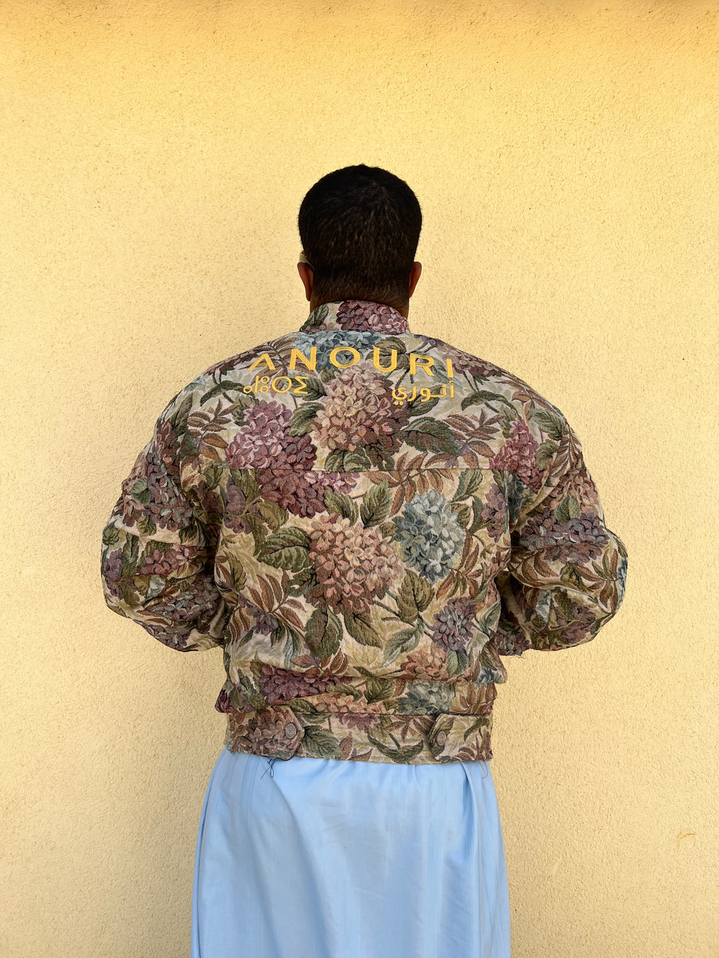 Moroccan hand made with unique colorful color ,  carpet Jacket UNISEX