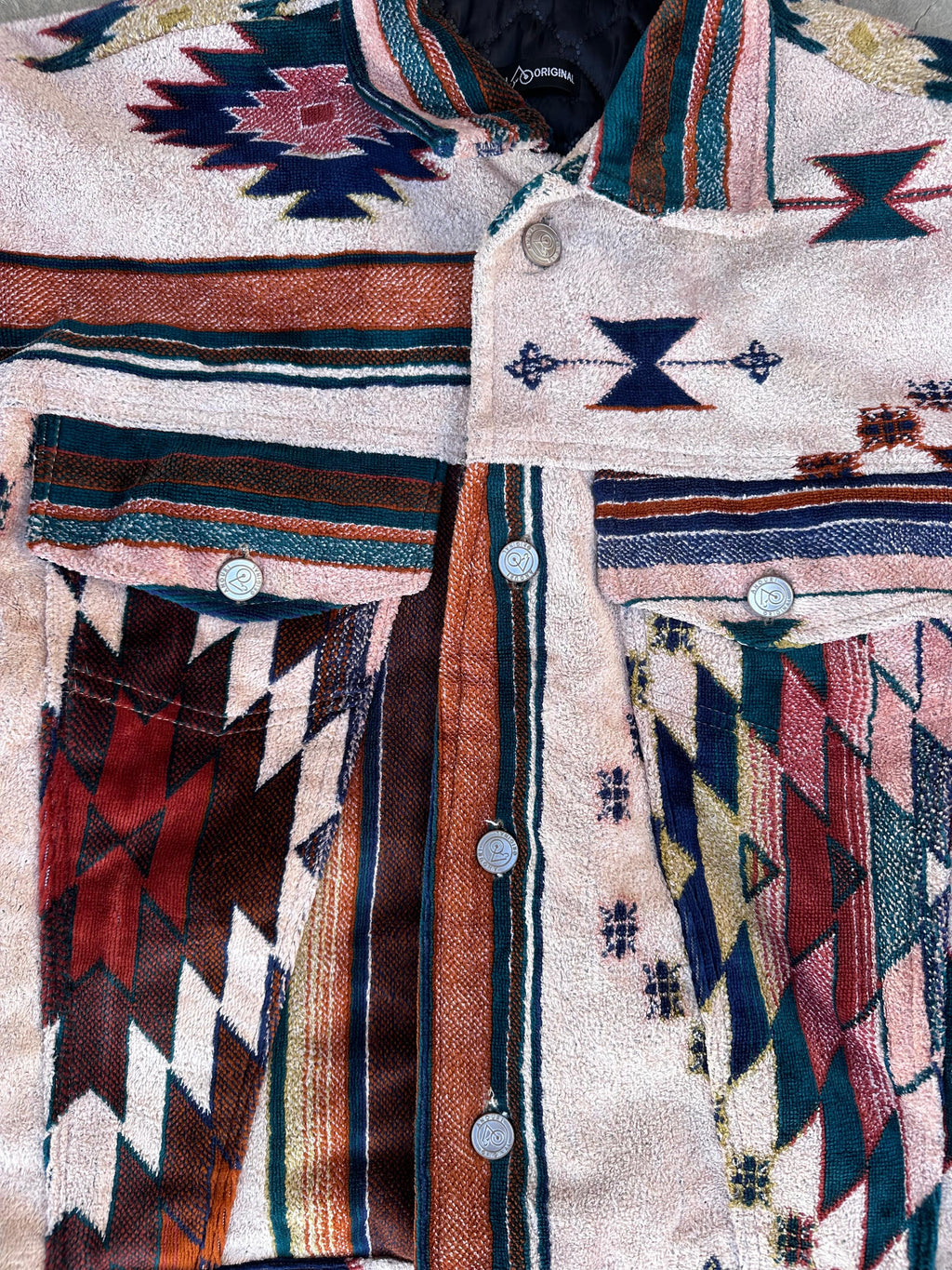 Moroccan hand made with unique design carpet Jacket UNISEX