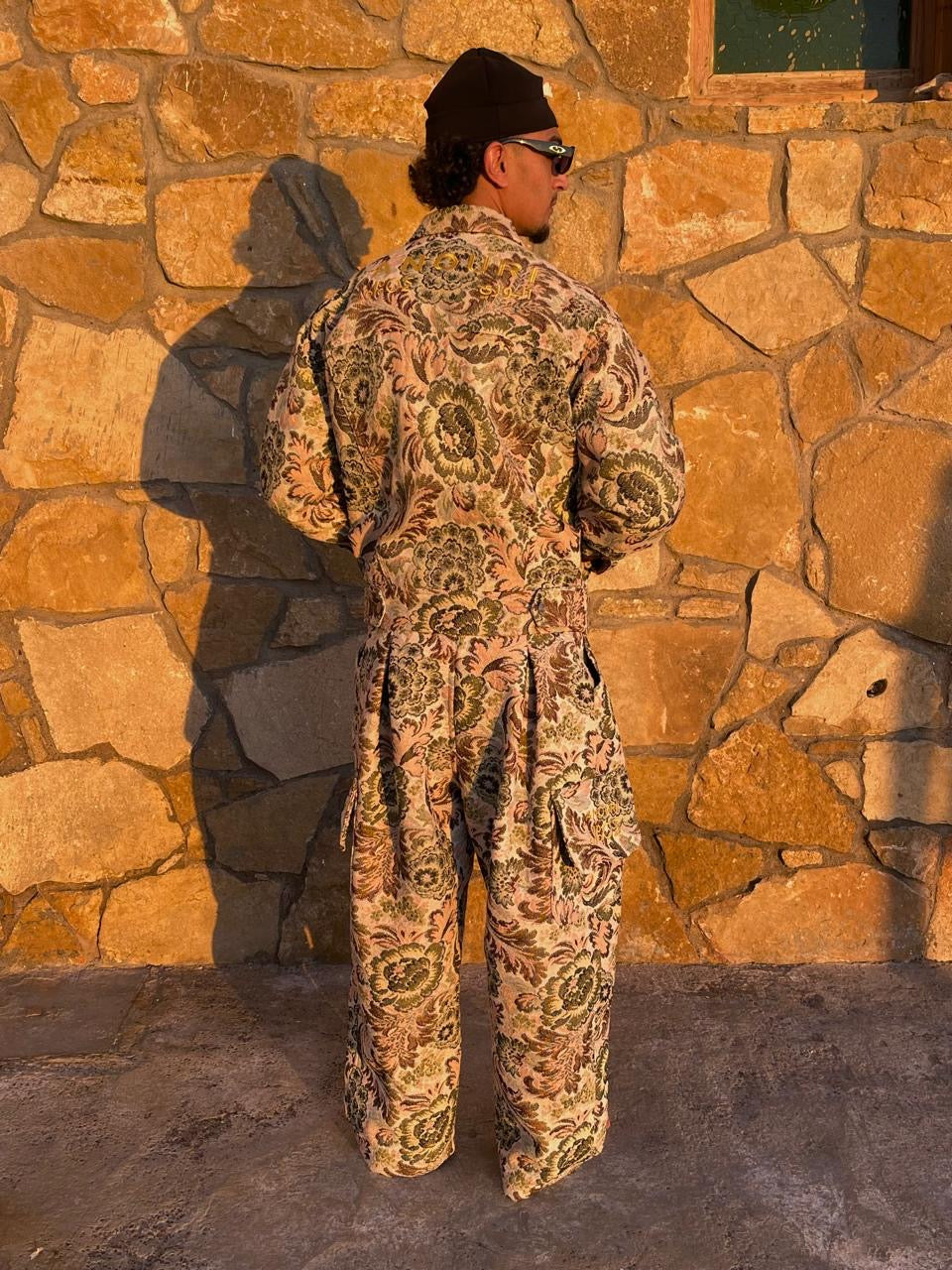 Moroccan hand made unique flower Carpet set UNISEX