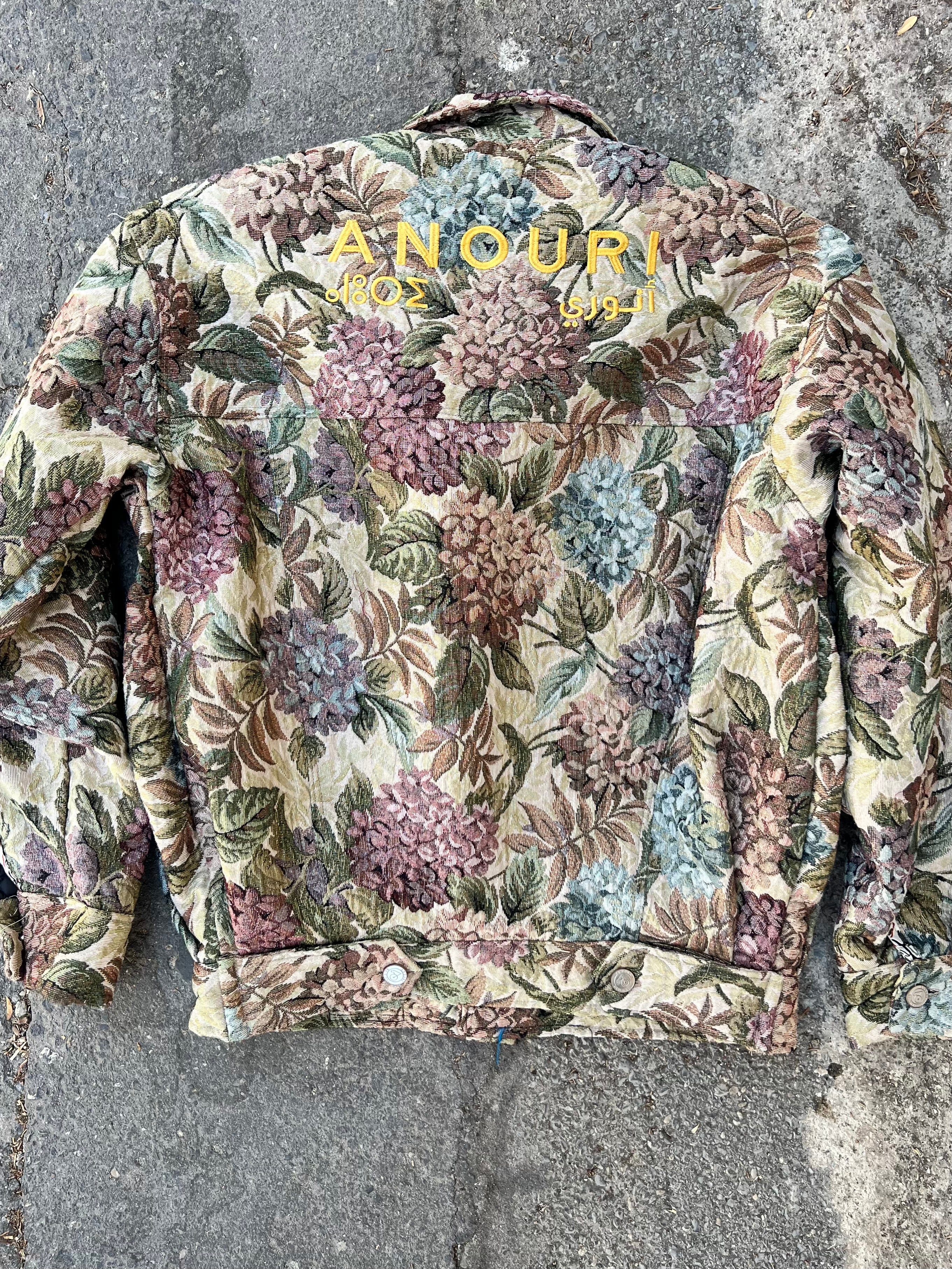 Moroccan hand made with unique colorful color ,  carpet Jacket UNISEX