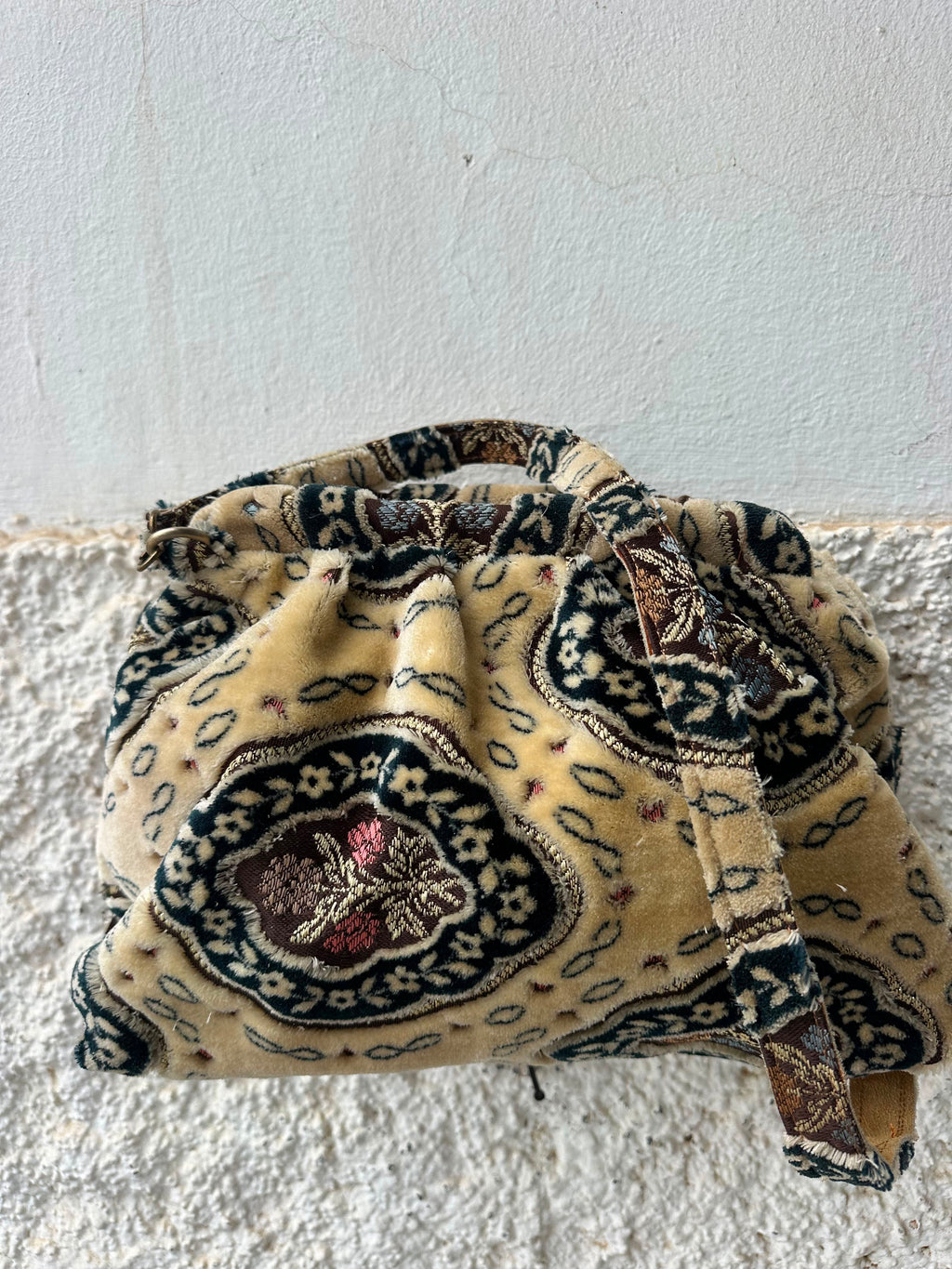 Anouri Original Royal yellow Carpet Wrist Bag