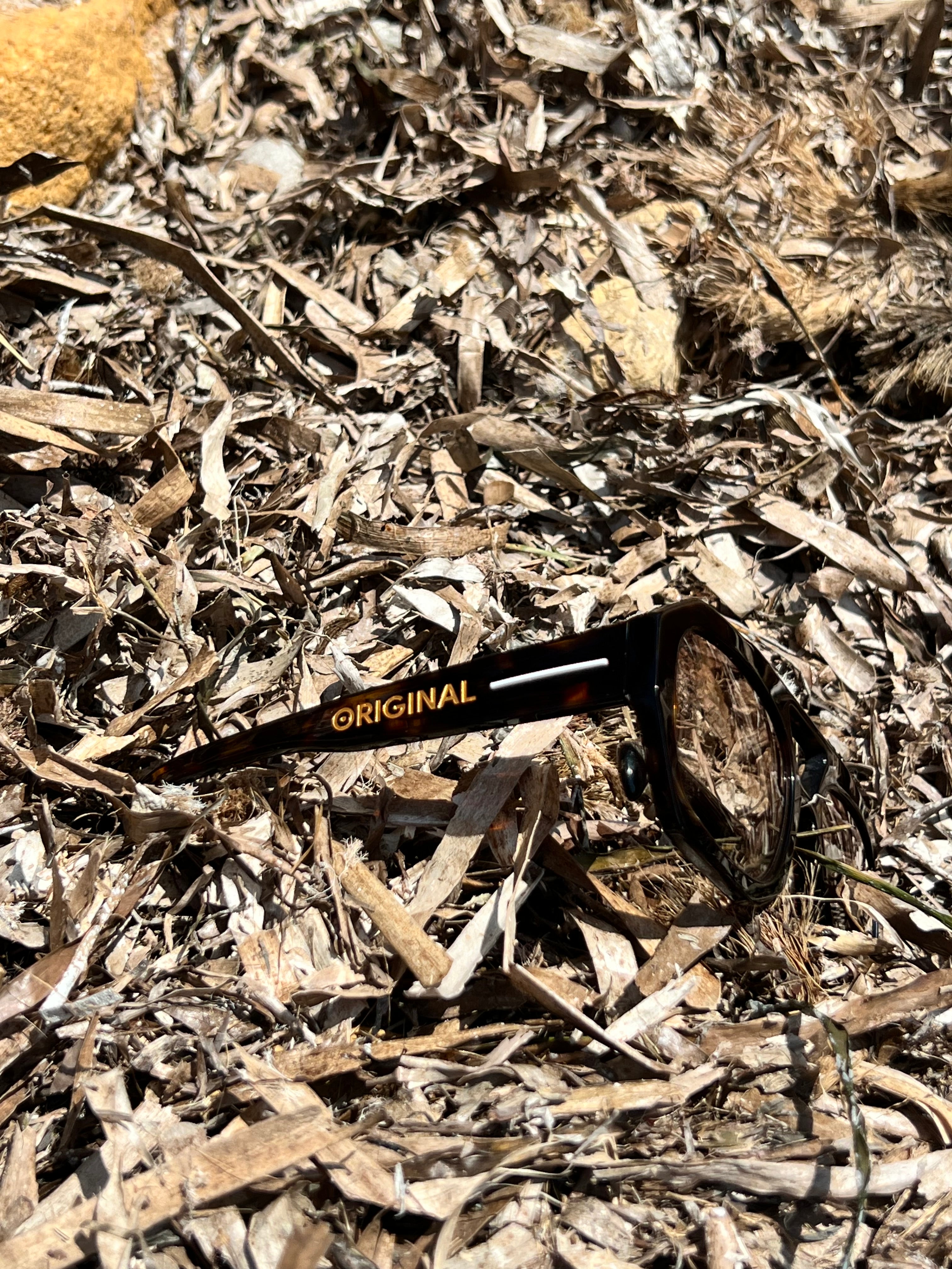 Atlas Collection Brown Sunglasses , Handmade in Morocco, Premium Lightweight Frames with a Warm Earth-Tone Modern Design