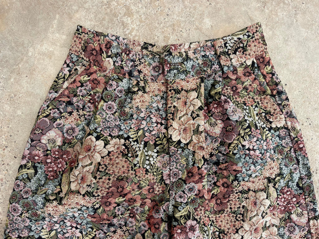Anouris Original SHORT with wide legs Floral print “Carpet” UNISEX