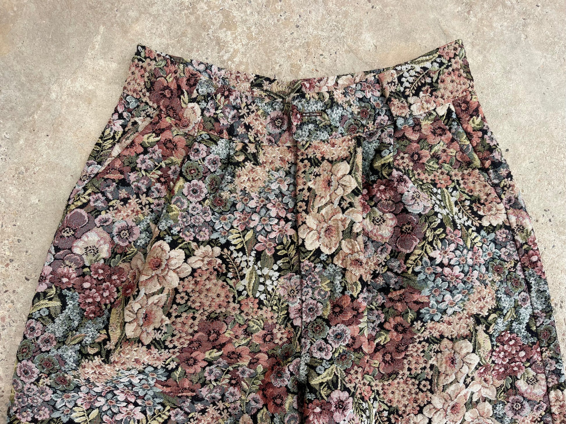 Anouris Original SHORT with wide legs Floral print “Carpet” UNISEX