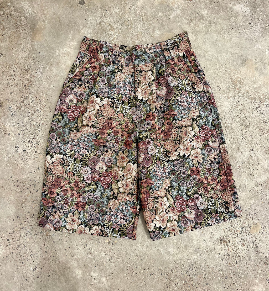 Anouris Original SHORT with wide legs Floral print “Carpet” UNISEX