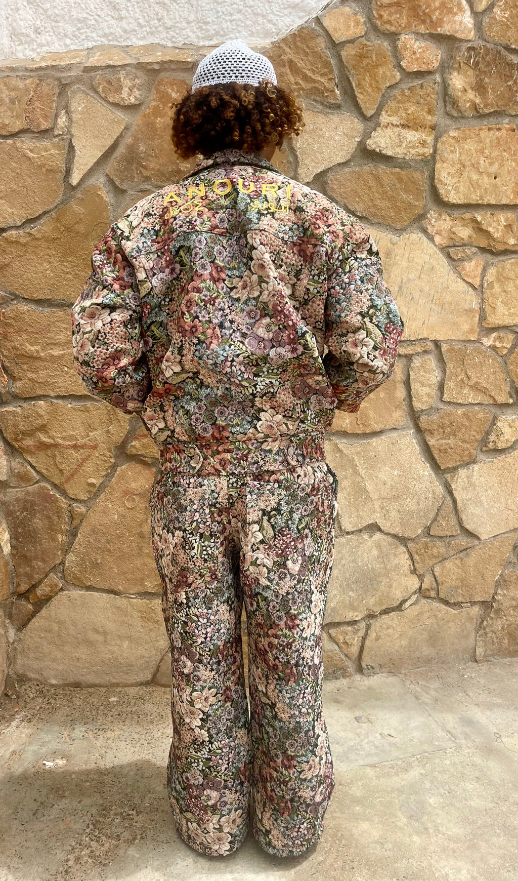 Moroccan hand made unique colourful Carpet set UNISEX