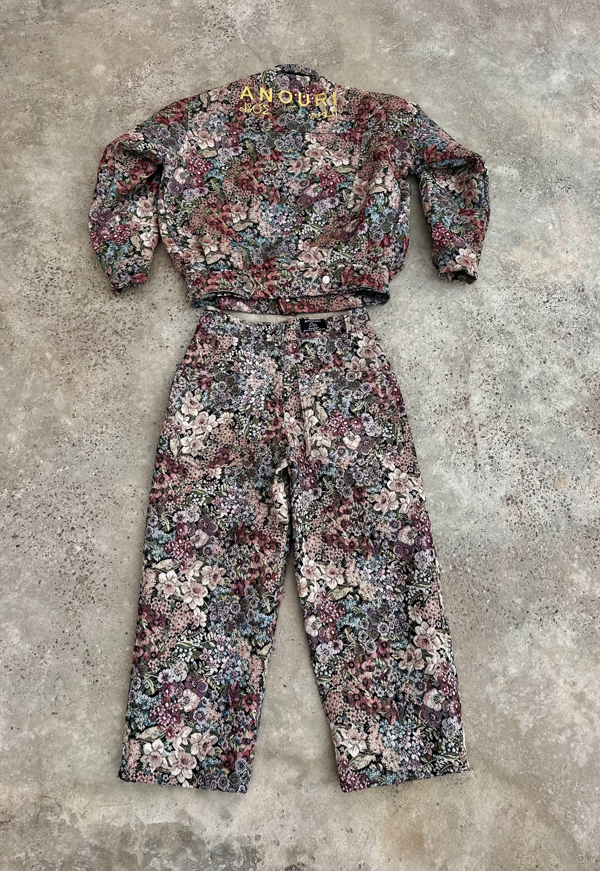 Moroccan hand made unique colourful Carpet set UNISEX
