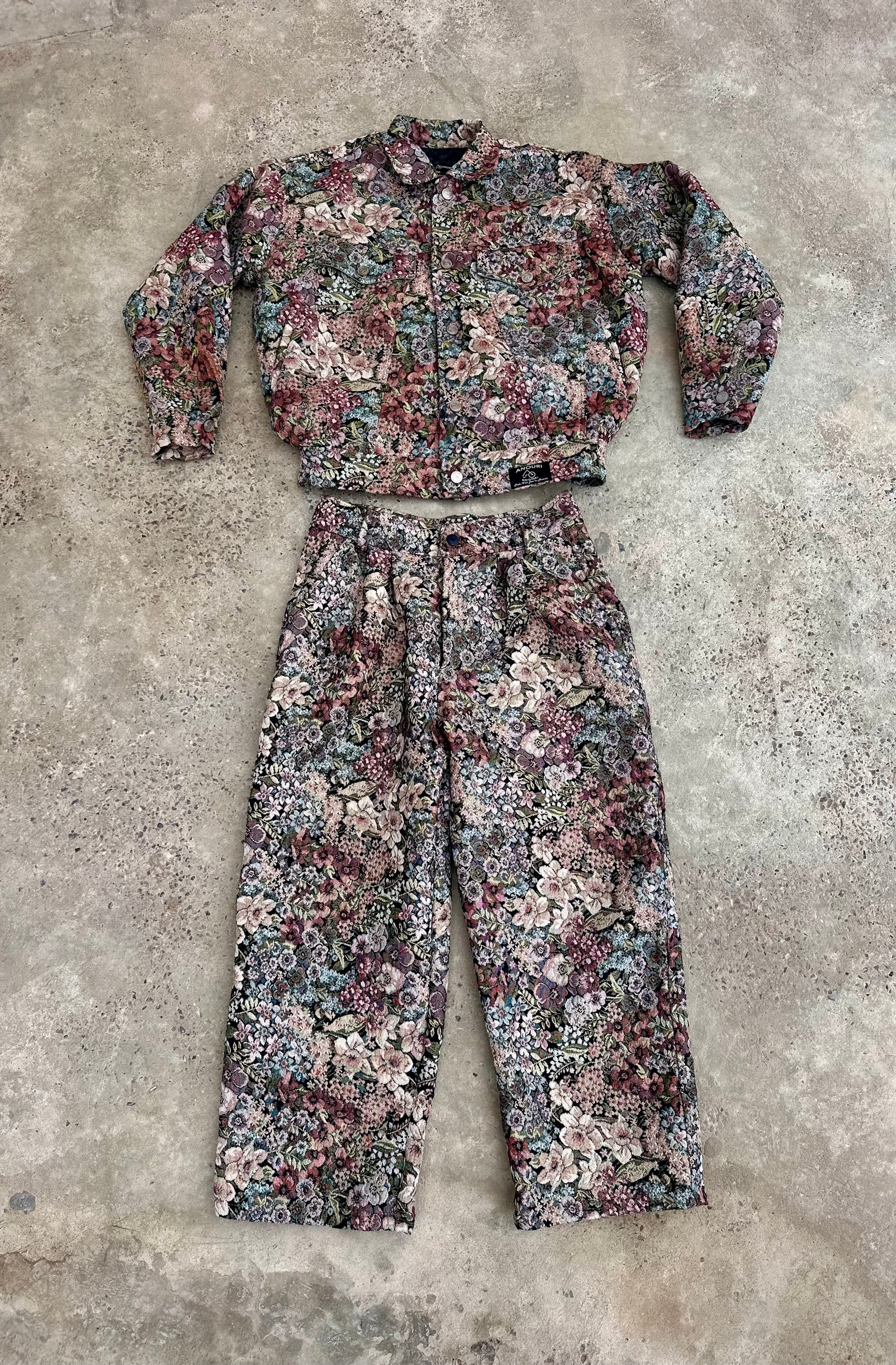 Moroccan hand made unique colourful Carpet set UNISEX