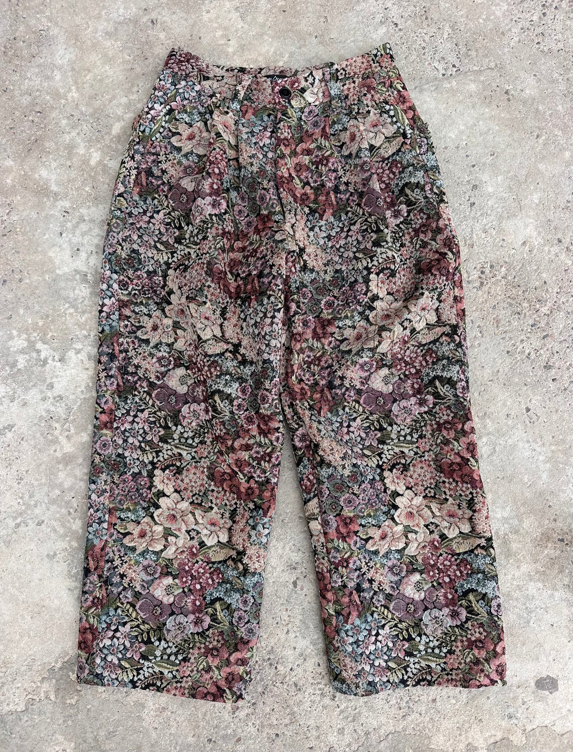 Anouris Original PANT with wide legs Floral print “Carpet” UNISEX