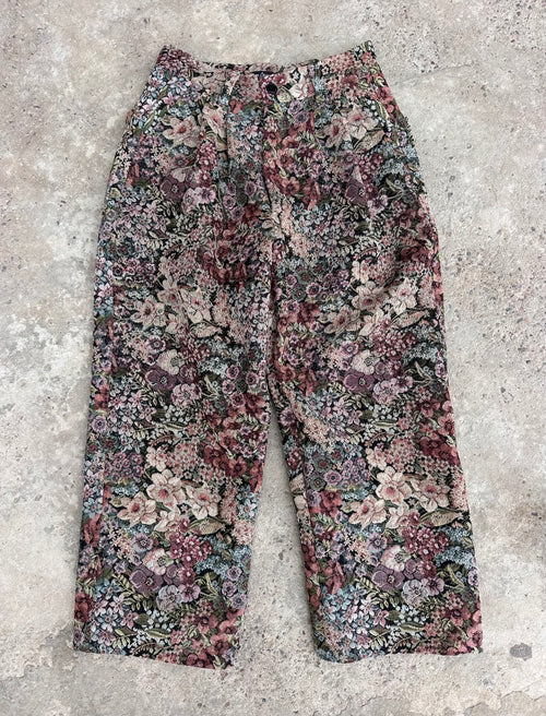 Anouris Original PANT with wide legs Floral print “Carpet” UNISEX